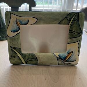 NWOT Sima Calla Lily Porcelain Frame